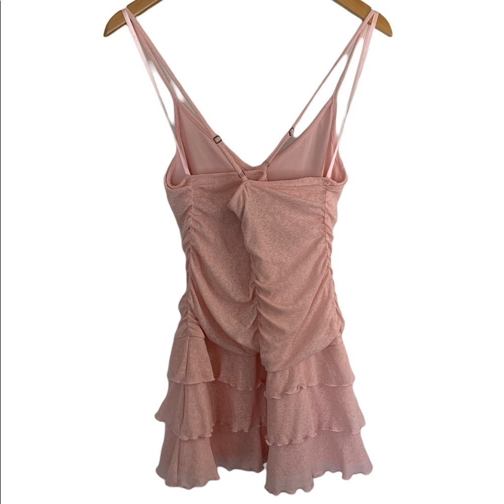 Wild Fable Ruched Sleeveless Mini Dress - Picture 3 of 12